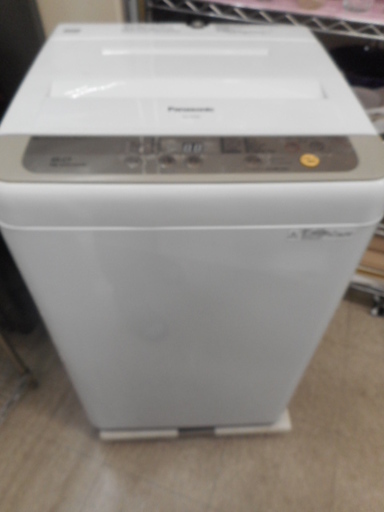 Panasonic 6㎏ 抗菌加工「ビッグフィルター」カビクリーンタンク!!洗濯機【NA-F60B9】