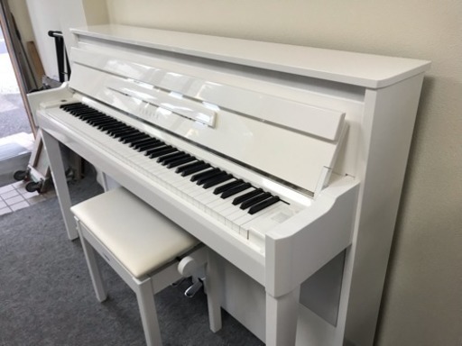 ヤマハ NU1PBW ハイブリッドピアノ 白いピアノ？ | タニタ楽器スタッフ