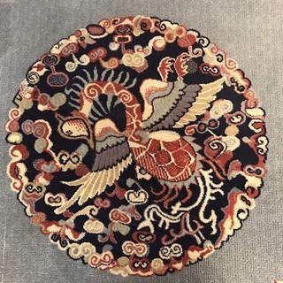 年代物　絨毯　CZECHOSLOVAKIA製