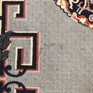 年代物　絨毯　CZECHOSLOVAKIA製