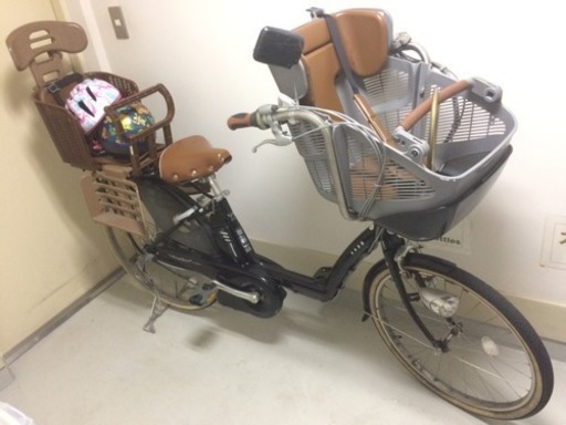 美品　ブリヂストン　アンジェリーノ・アシスタ 電動 子供乗せ自転車