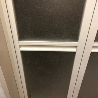 浴室扉の曇りガラス（プラスチック）修正