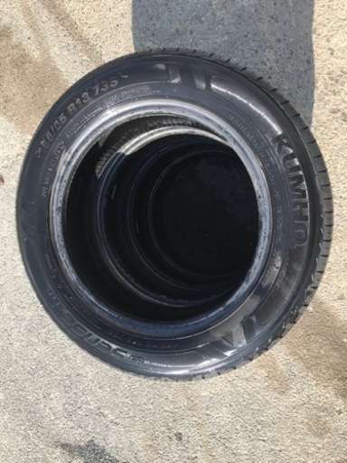 超バリ溝!! 155/65R13 ◇ KUMHO SENSE SE11 ◇ 4本セット2016年 管理