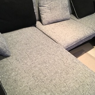 アルモニア ソファ オットマン付 右カウチタイプ