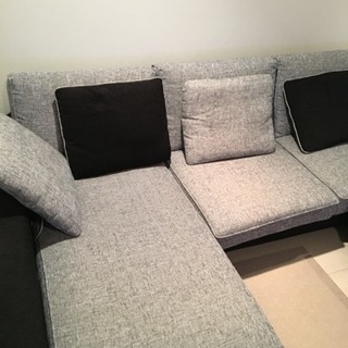 アルモニア ソファ オットマン付 右カウチタイプ