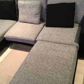 アルモニア ソファ オットマン付 右カウチタイプ