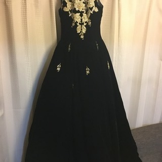 黒 ロングドレス