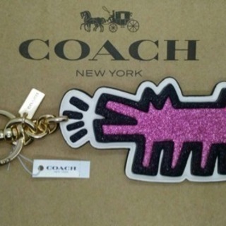 COACH x KEITH HARING クレイジードッグ キー...