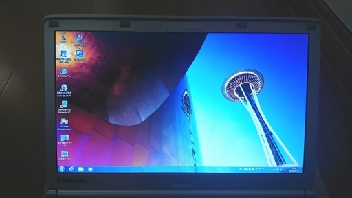 在庫整理にて大幅値引き（赤字です）【美品】最軽量モバイルPanasonic