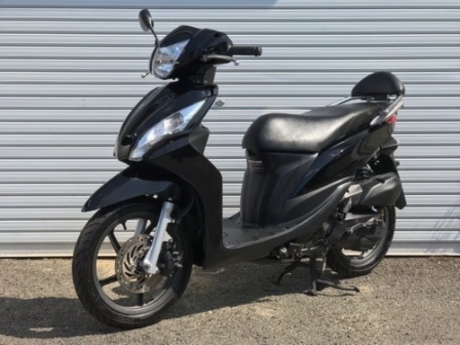 美車! ホンダ DIO110 4スト FI 黒 ブラック 低走行 セル1 通勤 通学 急ぎ 即納 高年式 スクーター バイク