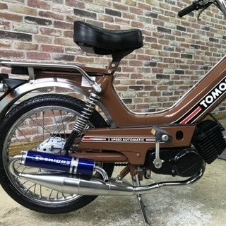 【極上安心低走行ディーラーワンオーナー!】 TOMOS CLASSIC1 トモス クラシック1 A35 モペッド キック一発 2スト チャンバー 【多数画像動画有】