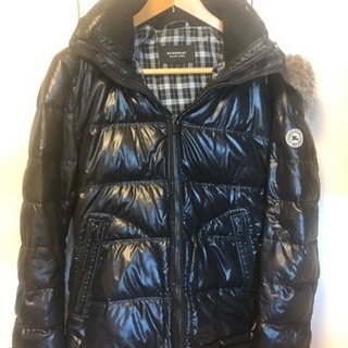 バーバリーブラックレーベル 中綿ライナー付ダウンジャケット size LL