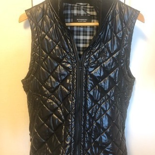 バーバリーブラックレーベル 中綿ライナー付ダウンジャケット size LL