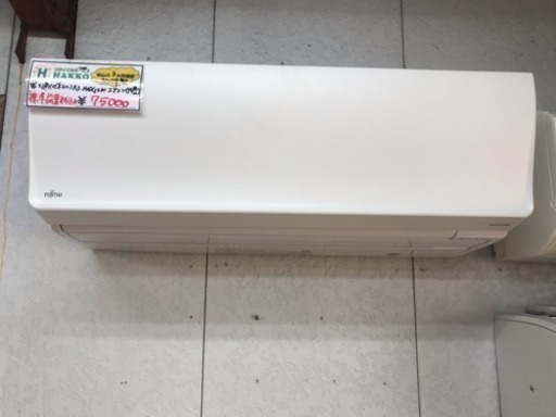 【リサイクルサービス八光　田上店　安心の1か月保証　配達・設置OK】富士通 ASM40E2W エアコン ノクリアMシリーズ 14畳 楽直