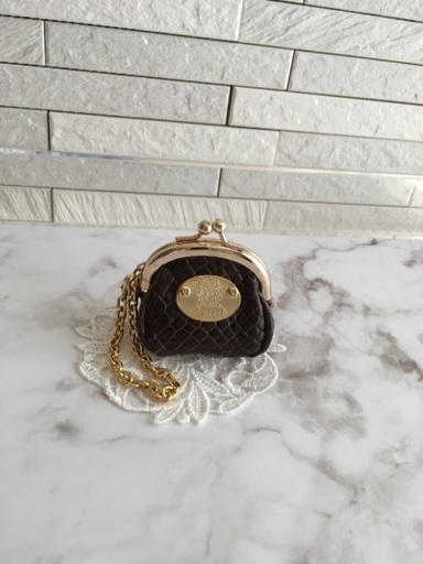新品 ・未使用A.D.M.J.クロコダイルコインケース