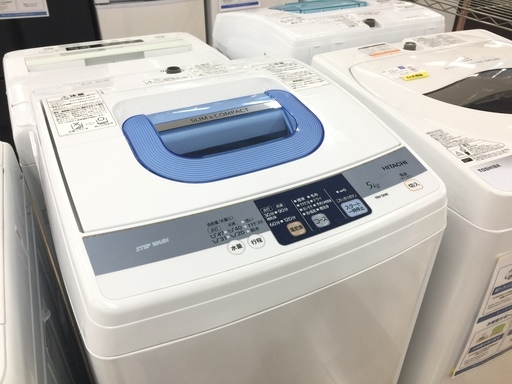 安心の６ヶ月保証付！2013年製 HITACHI洗濯機です！