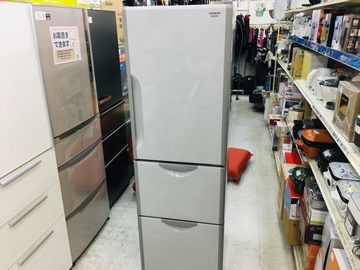 【6ヶ月間の保証付き】HITACHI　302L3ドア冷蔵庫【トレファク越谷店】