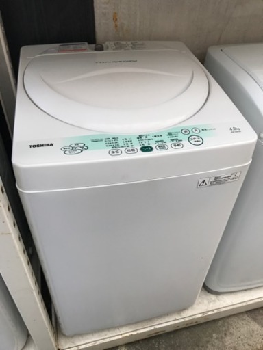 東芝 洗濯機 4.2kg 2011年製 中古