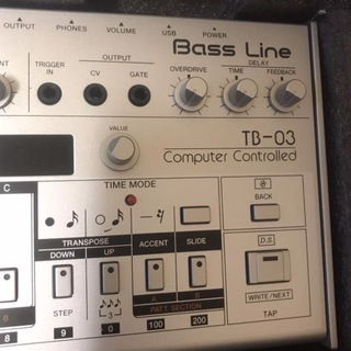 Roland TB-03 TB-303復刻版 ローランド シンセサイザー