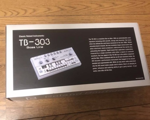 Roland TB-03 TB-303復刻版 ローランド シンセサイザー