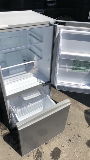 アクア 2ドア冷蔵庫 2015年 157L *M* - 冷蔵庫 