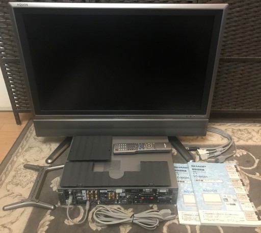 32インチ液晶テレビ Sharp製 映りますが訳アリ 格安で Lc 32gd1 Spr 北３４条のテレビ 液晶テレビ の中古あげます 譲ります ジモティーで不用品の処分