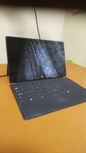 【値下げ】 Microsoft Surface RT 32bit 64GB(Windows 8.1RTライセンス認証)+純正タッチカバー(薄型キーボード)+MS Office2013プリインストール済み+純正AC電源アダプタ