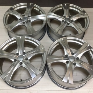 格安 weds レオニス 18インチ アルミホイール 4本セット
