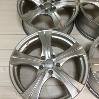 格安 weds レオニス 18インチ アルミホイール 4本セット