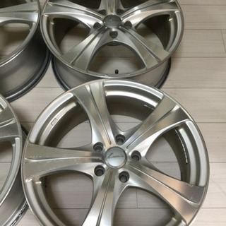 格安 weds レオニス 18インチ アルミホイール 4本セット