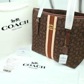 【新品】COACHコーチトートバッグシグネチャー【期間限定】