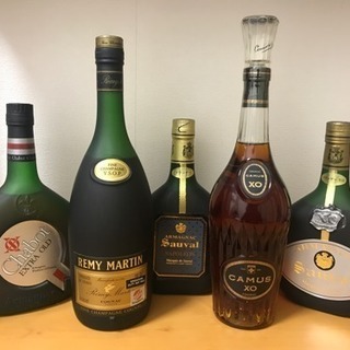 古酒　ブランデー　5本セット 未開封 古酒 ブランデー 5本セット