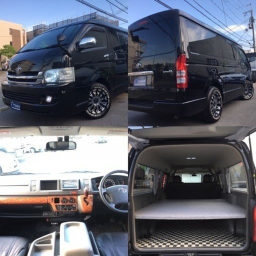 激安 ハイエースバン ワイド スーパーgl ベッドkit付き Speed1025 石橋阪大前のハイエースの中古車 ジモティー