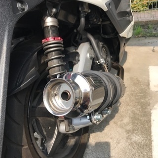 シグナスX beamsカーボンマフラー