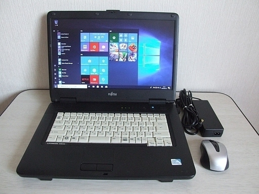 高速SSD120GB搭載 Fujitsu LIFEBOOK A540/AX ノートパソコン　3