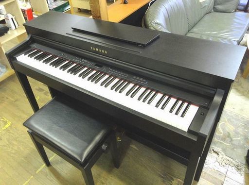 ヤマハ 電子ピアノ Clavinova クラビノーバ SCLP-430B 高さ調整椅子付き 鍵盤数88 GH3 2012年製