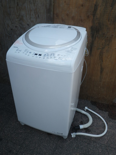 ■配達可■東芝 マジックドラム タテ型洗濯乾燥機 AW-8V5 2017年製 洗8kg 乾4.5kg