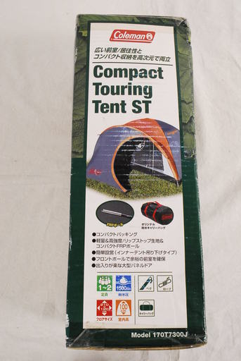 9242 未使用 Coleman コンパクトツーリングテント ST 170T7300J 9242 未使用 Coleman コンパクトツーリングテント ST 170T7300J