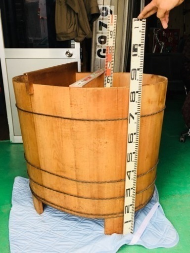 限定セール -SALE 木製昭和レトロお風呂 値引しました！ 未使用品 その他