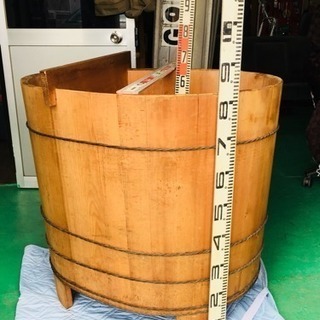 木製昭和レトロお風呂 未使用品 値引しました！ 木製昭和レトロお風呂 未使用品 値引しました！