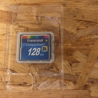 未使用　コンパクトフラッシュ  Transcend 128MB ...