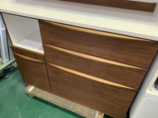 堀田木工 レンジボード 幅1160 高さ1960 奥行500 中古 堀田木工 レンジボード 幅1160 高さ1960 奥行500 中古