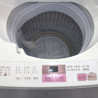手稲リサイクル シャープ 6.0Kg 2017年製洗濯機ES-GE6A ￥23,800-