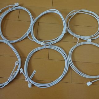 ◆6本セット◆Apple 電話モデムコード 591-0075 白...