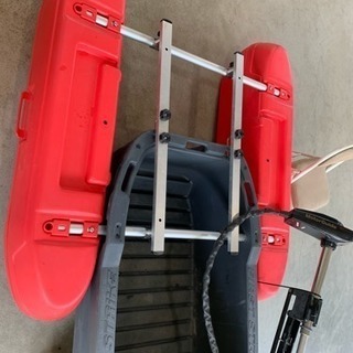 フロートボート、魚探、エレキ、ライフジャケットセット