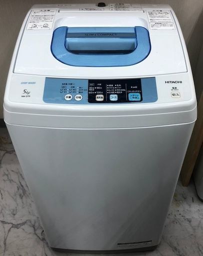 日立 5ｋ 洗濯機 NW-5TR 2015年 W055
