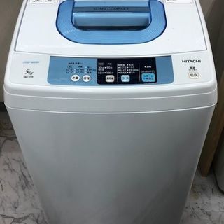 生活家電 日立 5k 洗濯機 NW-5TR 2015年 W055