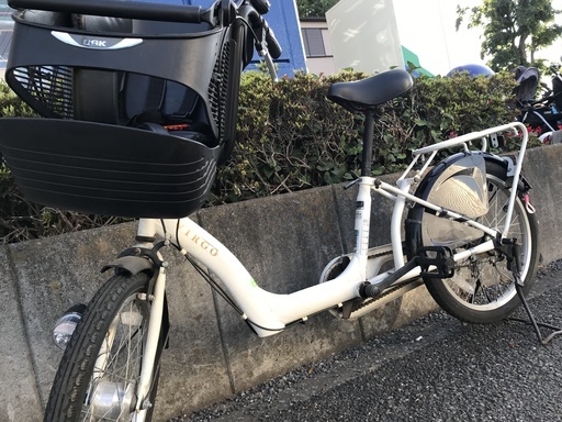 子供乗せカゴ付自転車　VIRGO　後輪20インチ ｻﾋﾞ有