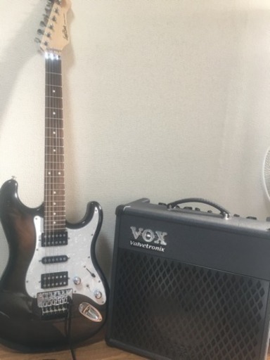 《値引交渉可》Laid backギターとVOXアンプのセット