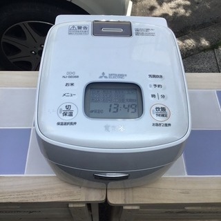 #2307 三菱電機 IHジャー炊飯器 3.5合炊き NJ-SE068-W Amazon | 三菱電機 IHジャー炊飯器 備長炭炭炊釜 3.5合炊き